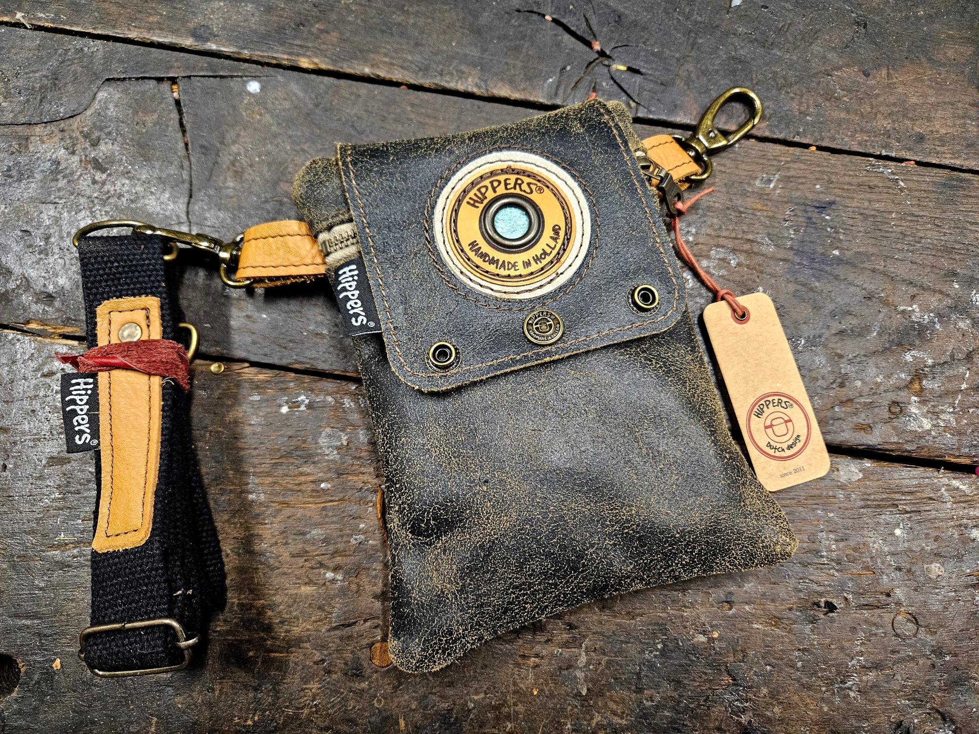 Dubbele Heuptas bruin bruin ruw 2-zijdig - Afbeelding 5