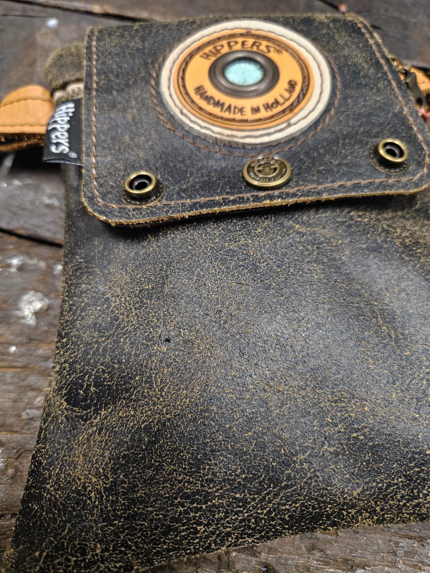 Dubbele Heuptas bruin bruin ruw 2-zijdig - Afbeelding 6