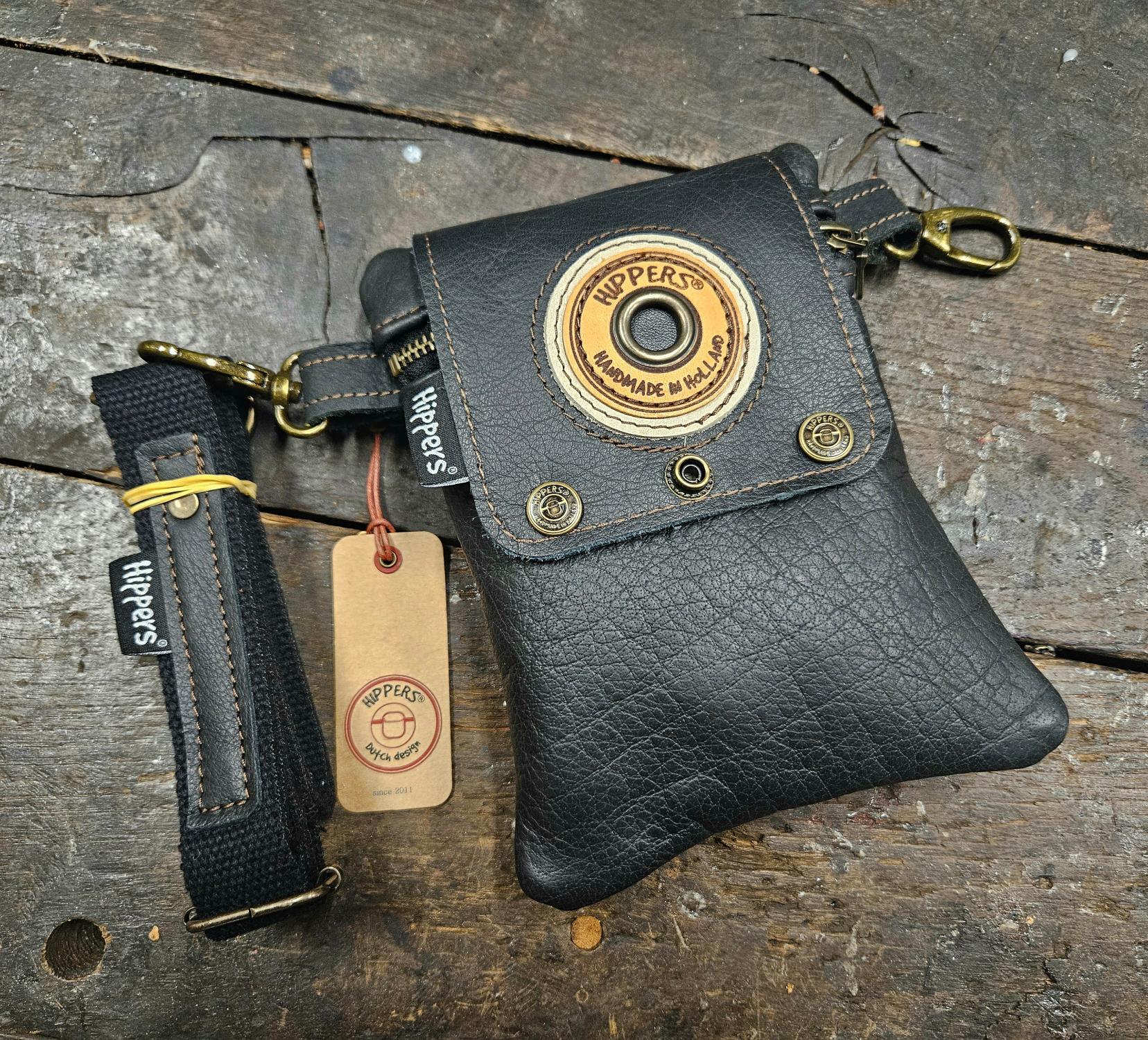 Hippers heuptas 2-zijdig jeans grijs/ zwart - Afbeelding 6