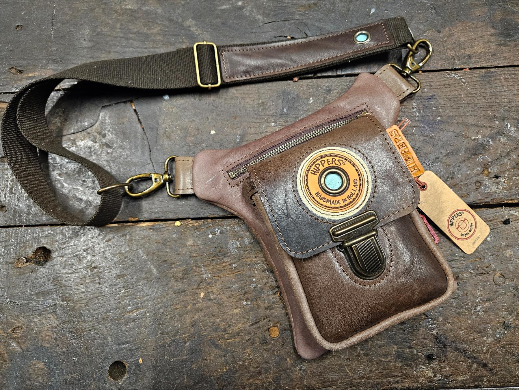 Luxe Hippers heuptas bruin