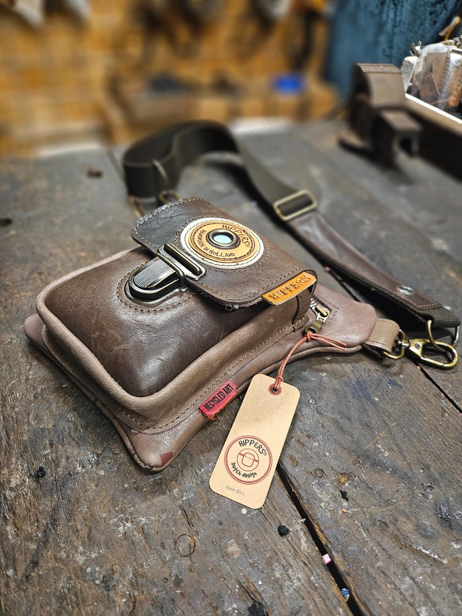 Luxe Hippers heuptas bruin - Afbeelding 3