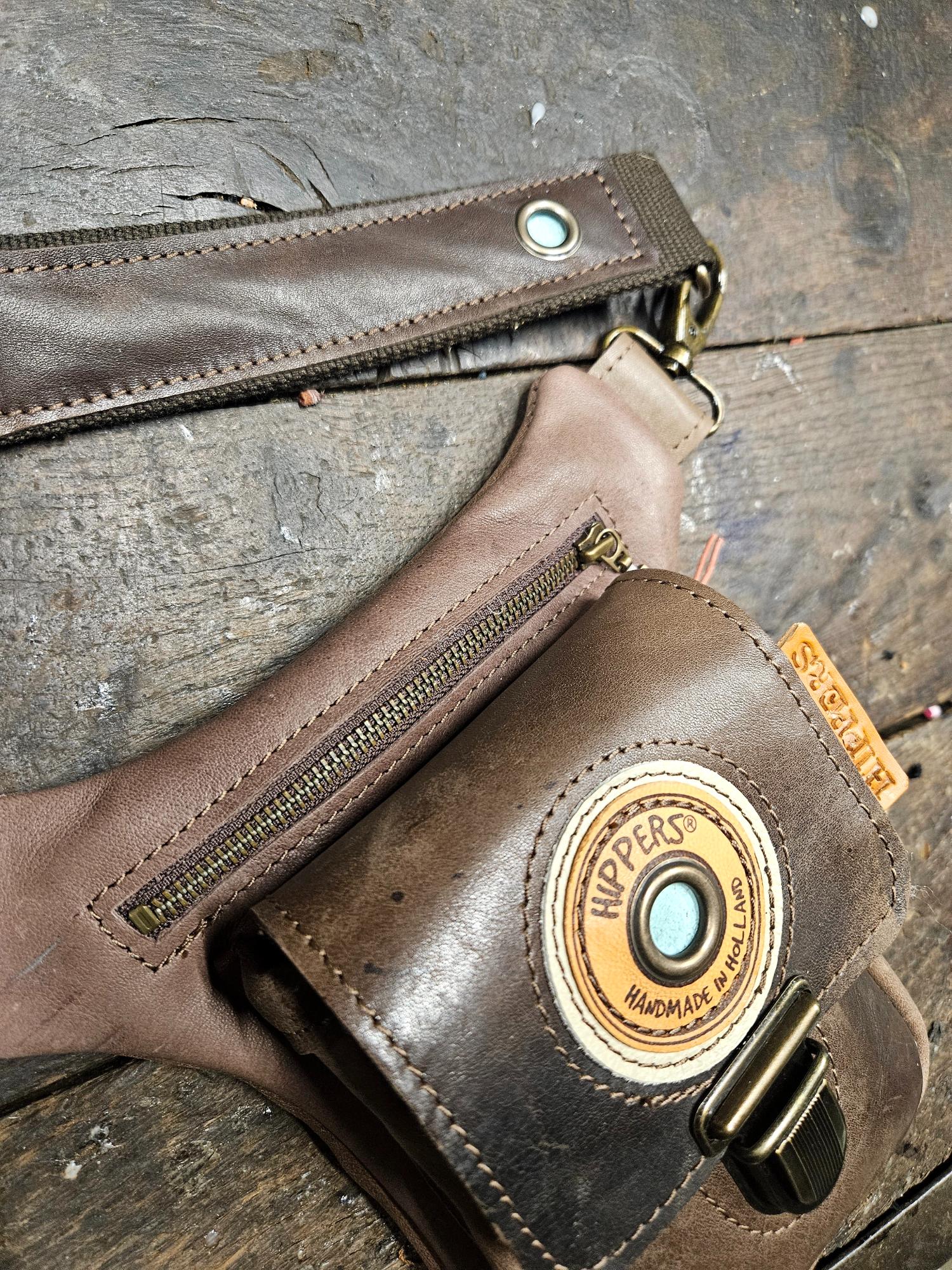 Luxe Hippers heuptas bruin - Afbeelding 5