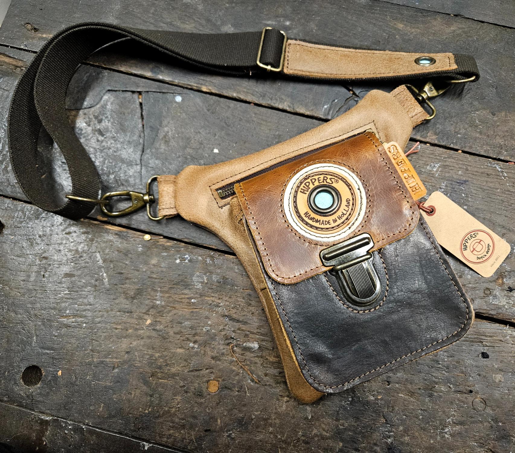 Luxe Hippers heuptas bruin III