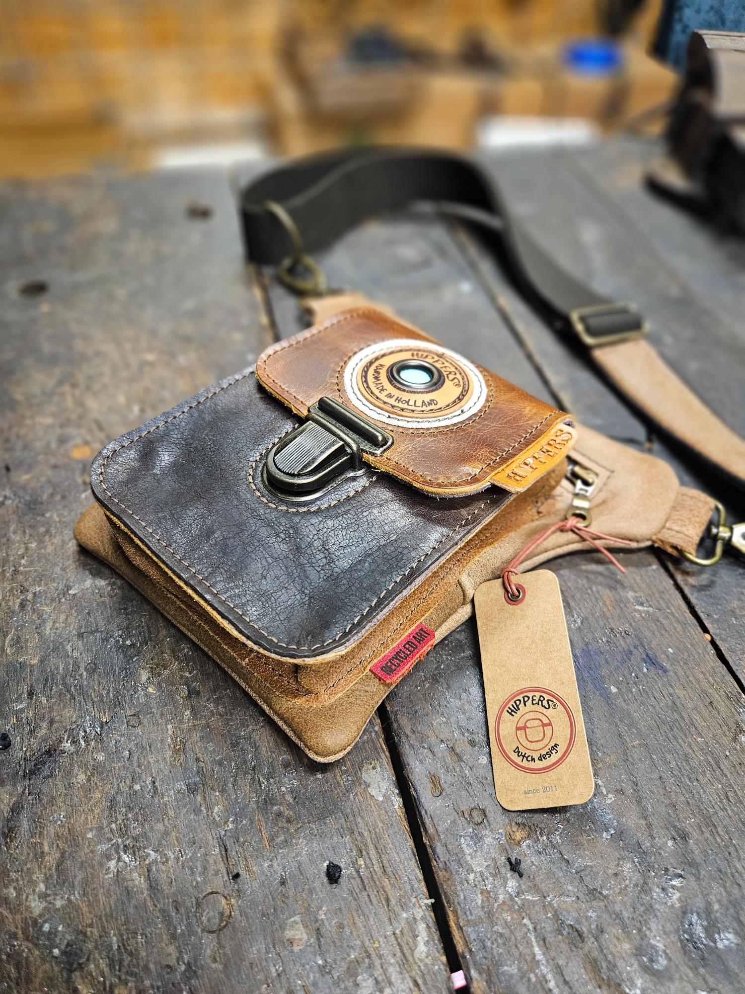 Luxe Hippers heuptas bruin III - Afbeelding 3