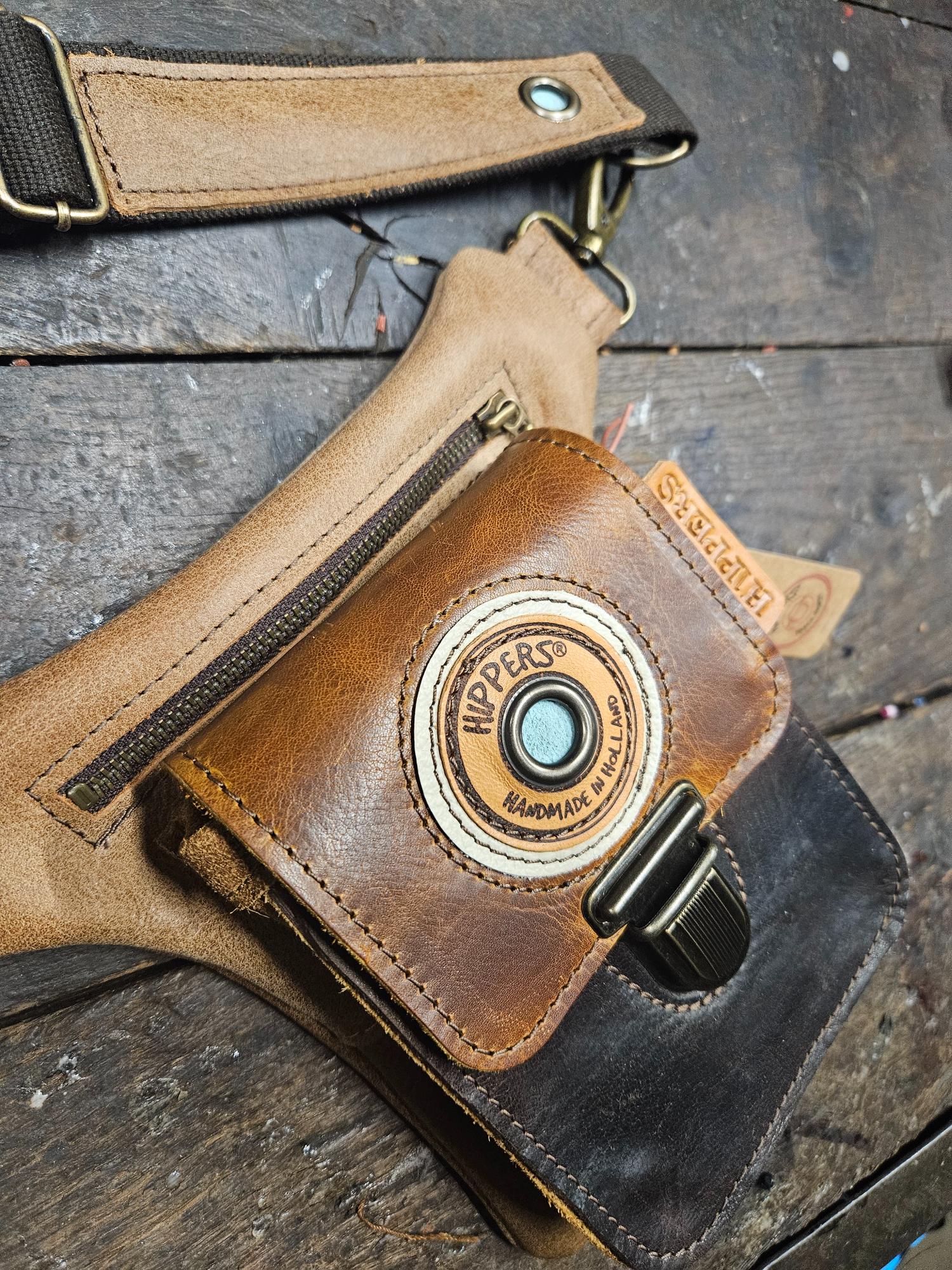 Luxe Hippers heuptas bruin III - Afbeelding 4