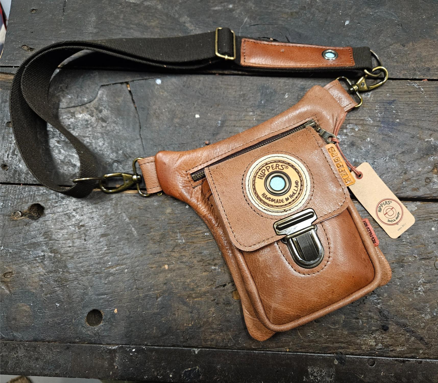 Luxe Hippers heuptas bruin