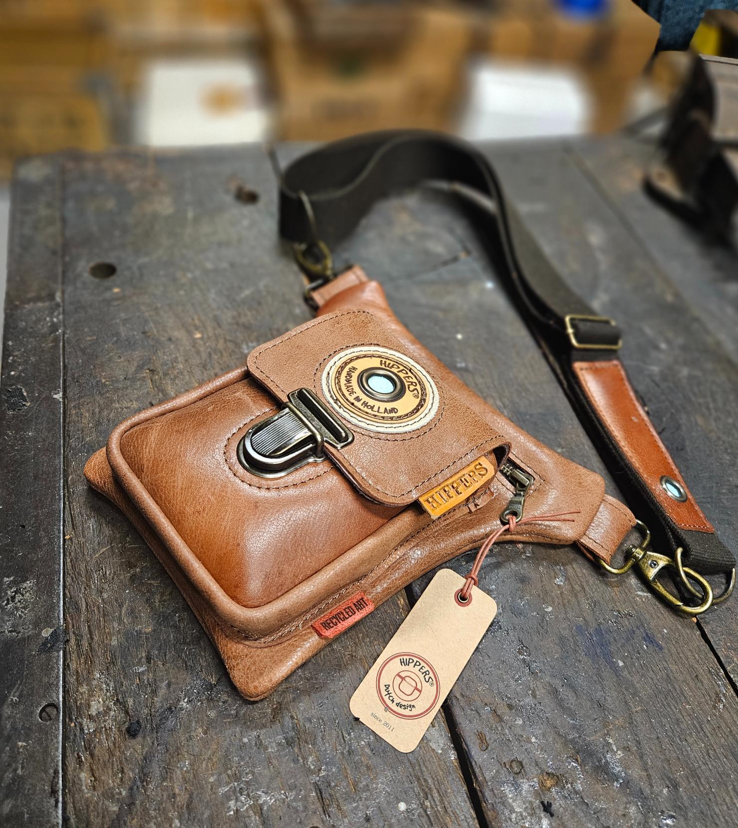 Luxe Hippers heuptas bruin - Afbeelding 3