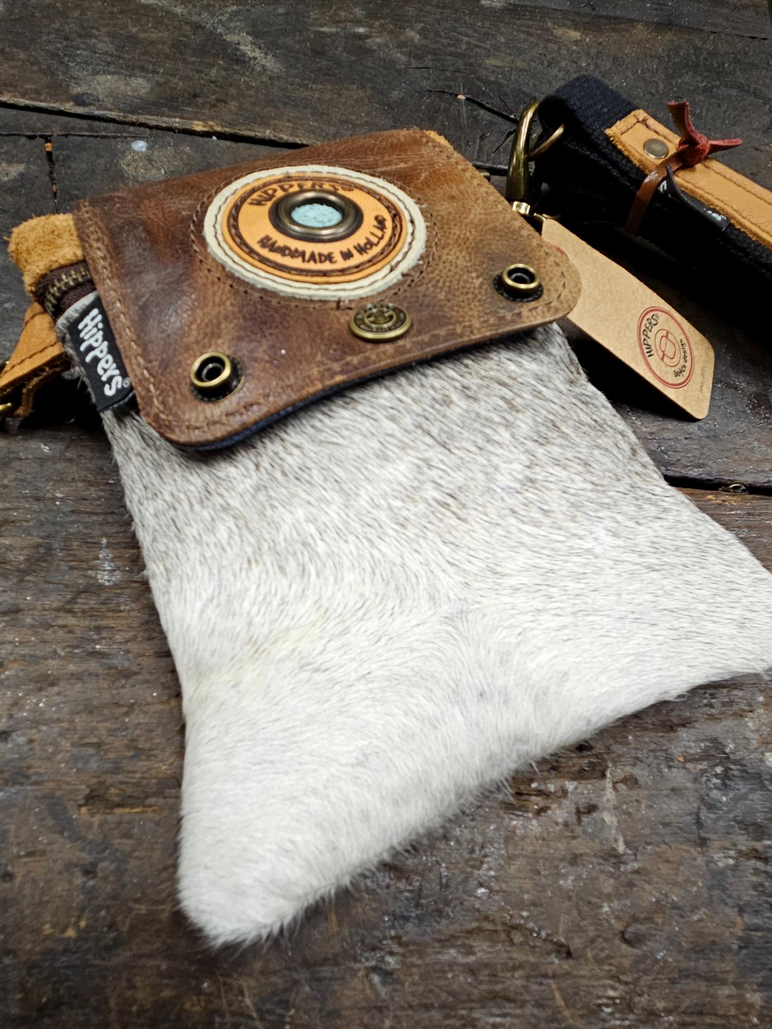 Hippers heuptas 2-zijdig vacht /aqua striping - Afbeelding 3