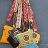 Hippers heuptas 2-zijdig vacht stripes/cognac - Afbeelding 9