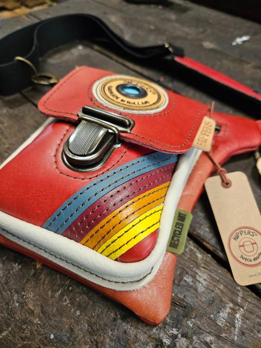 Luxe Hippers heuptas vintage rood - Afbeelding 2