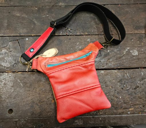 Luxe Hippers heuptas vintage rood - Afbeelding 5