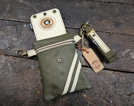 Dubbele Hippers Heuptas creme wit sport/groen sport - Afbeelding 6