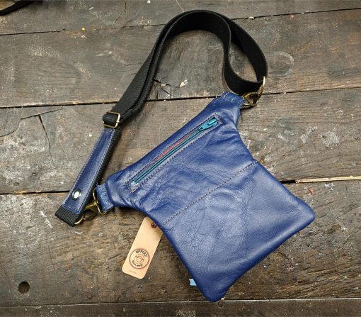 Luxe Hippers heuptas kobalt vintage stripes - Afbeelding 6