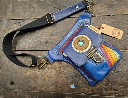 Luxe Hippers heuptas kobalt vintage stripes