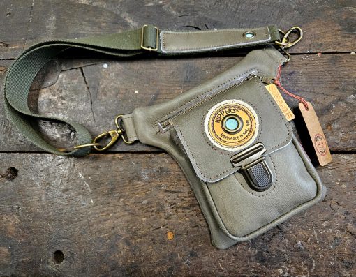 Luxe Hippers heuptas olijfgroen