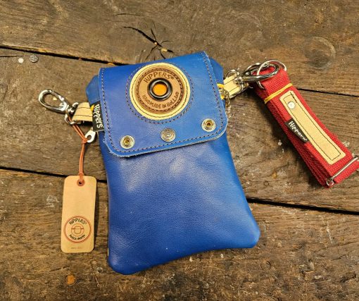 Dubbele Hippers Heuptas blauw/ geel
